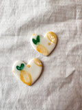 Lemon Heart Stud #1