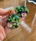 Hand Painted Floral Drops