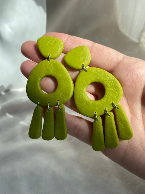 Spring Olive Dangle